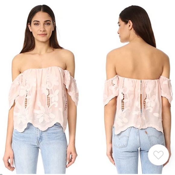 Lovers + Friends Life’s a Beach top in pale pink. Size small - Picture 1 of 6